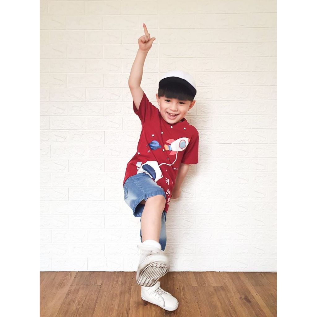 SETELAN BAJU ANAK SET CELANA JEANS KIYOWO KIDS