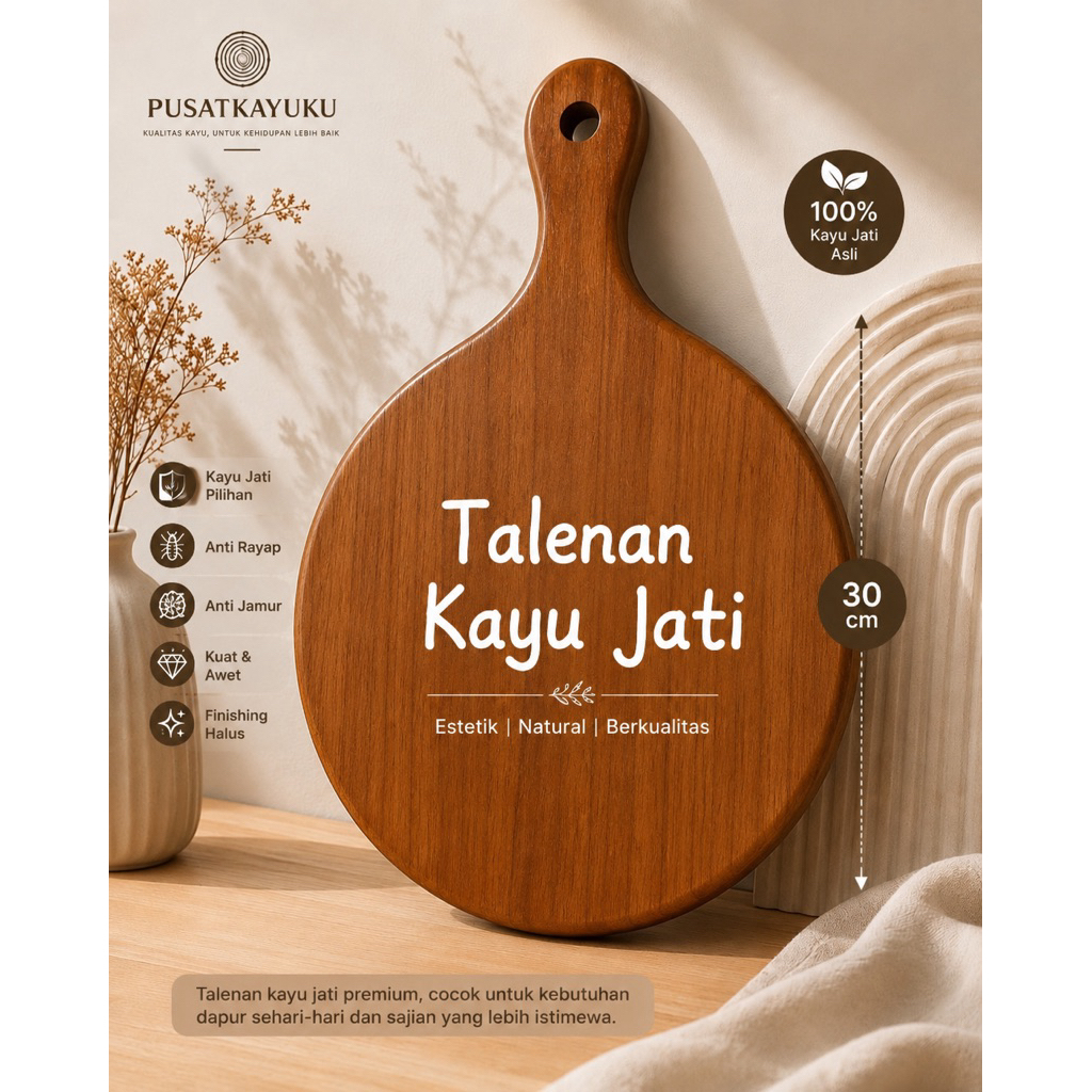 PusatKayuku - Talenan jati |Talenan Kayu Jati |