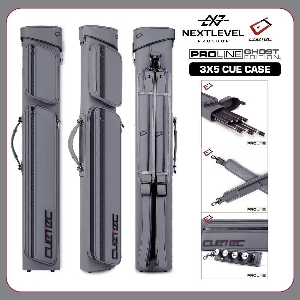 Hard Case Cuetec Proline 3x5 Tas Billiard