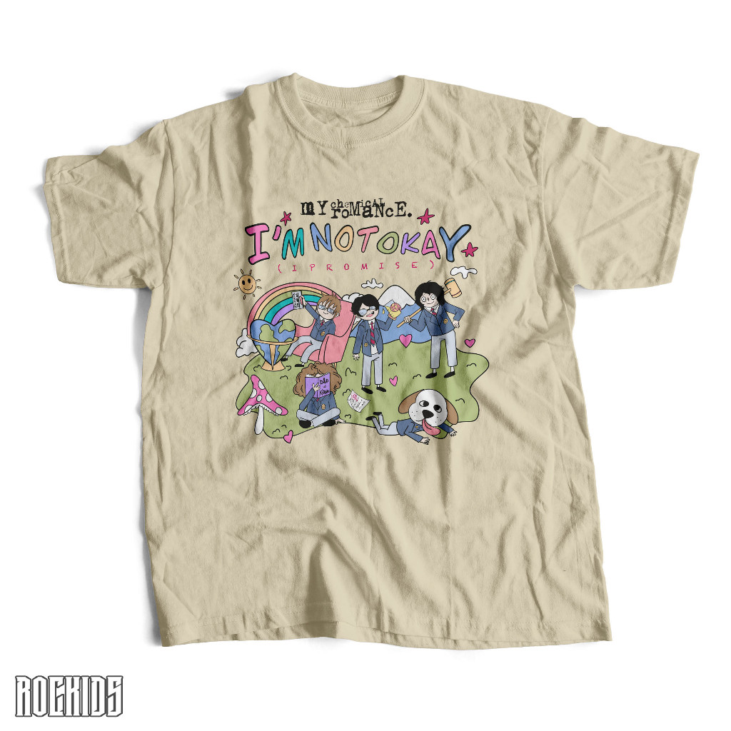 ROCKIDS - MCR - TSHIRT - TEES - KIDSWEAR - KAOS BAND - KAOS BAND MY CHEMICAL ROMANCE - KAOS MY CHEMI