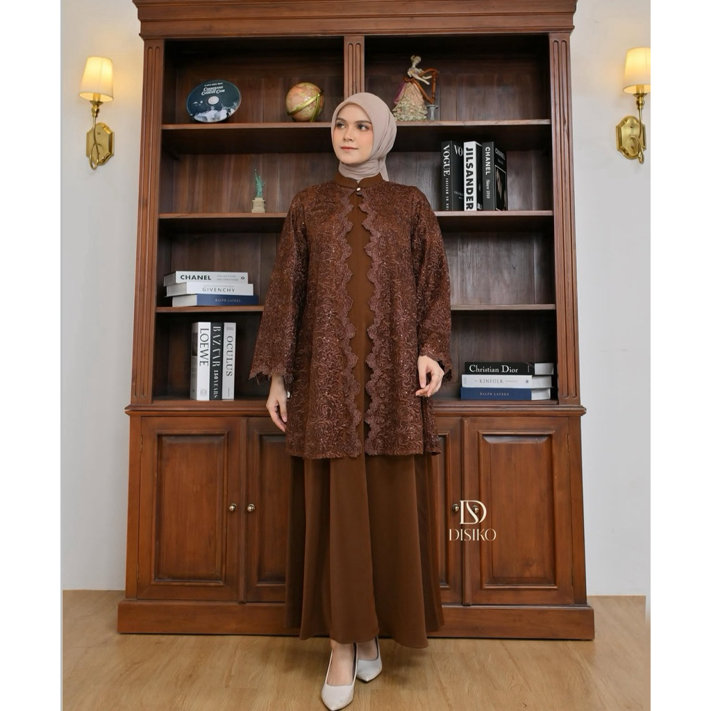 Dress | Gamis Hana Dress 2in1 Disiko Exclusive
