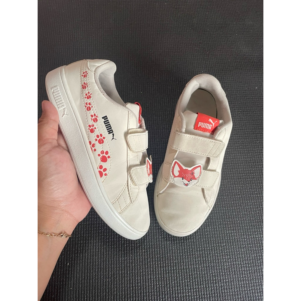 Sepatu Puma Kids Smash V2 size 34 insole 20,5cm