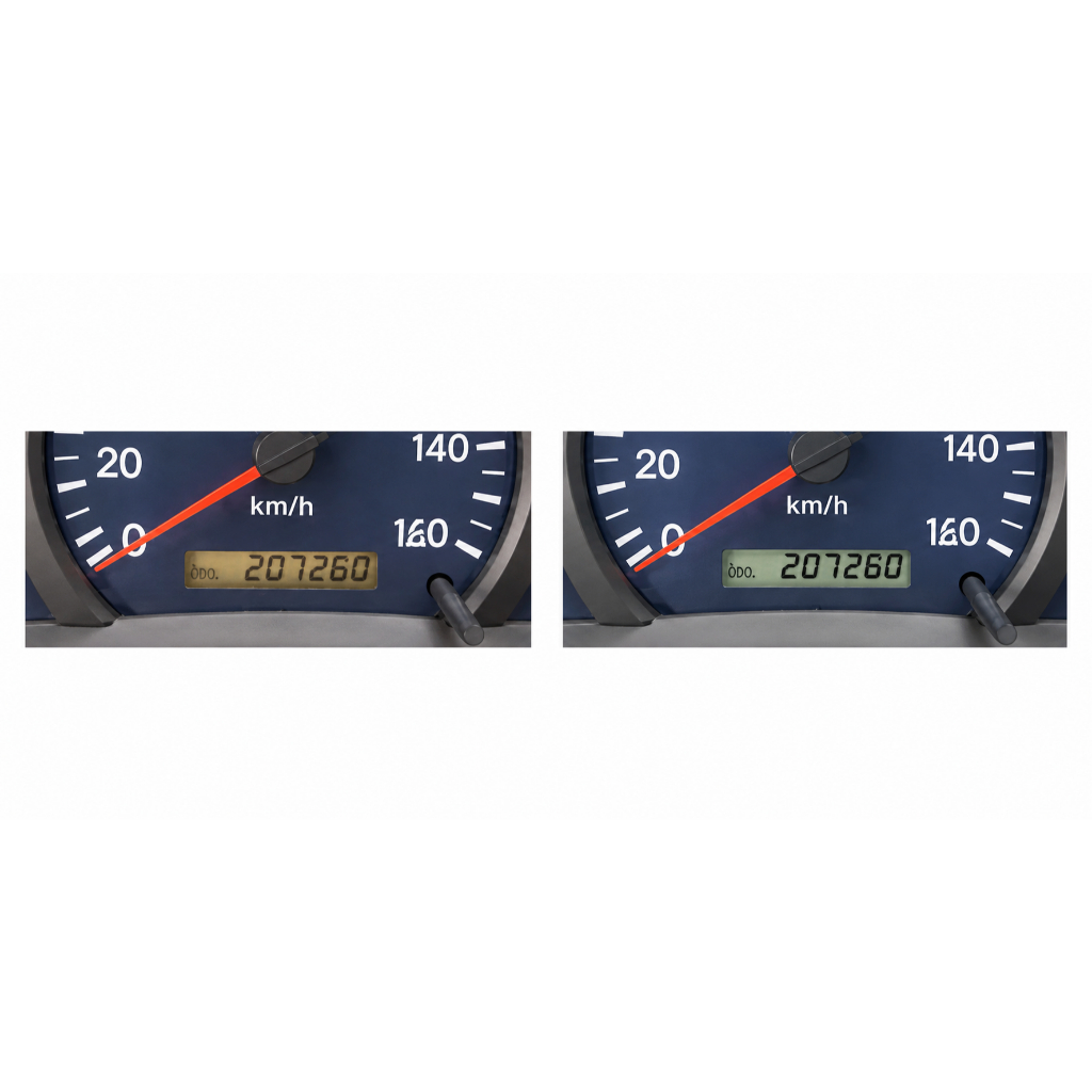 Polarizer LCD Speedometer Mitsubishi Canter [ Solusi Sunburn ]