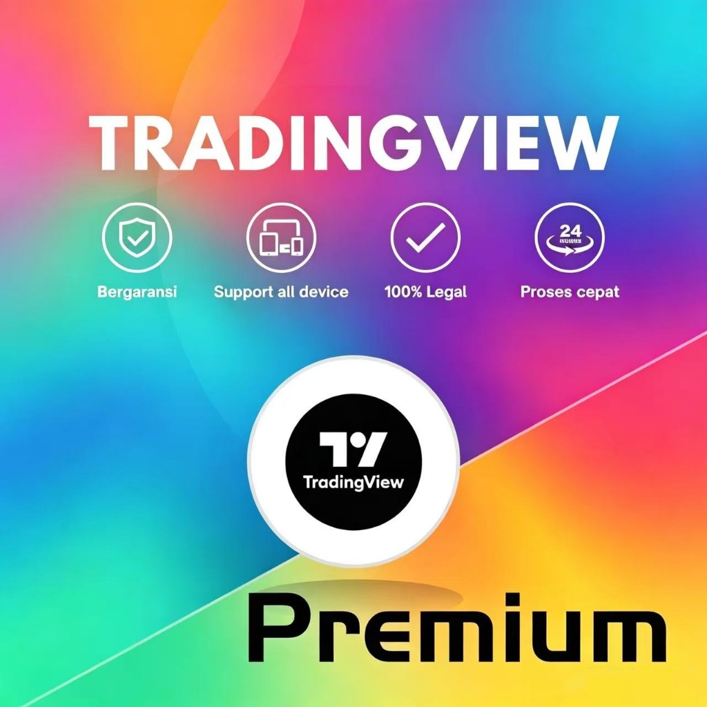 TRADINGVIEW PREMIUM 1 BULAN PRIVATE FULL GARANSI