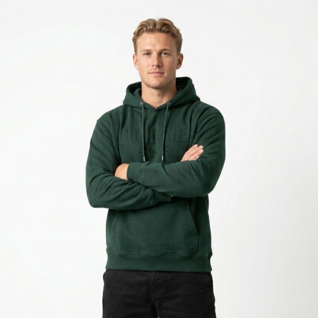 Hoodie Lengan Panjang Juice Ematic Original MJMP Tomb Green