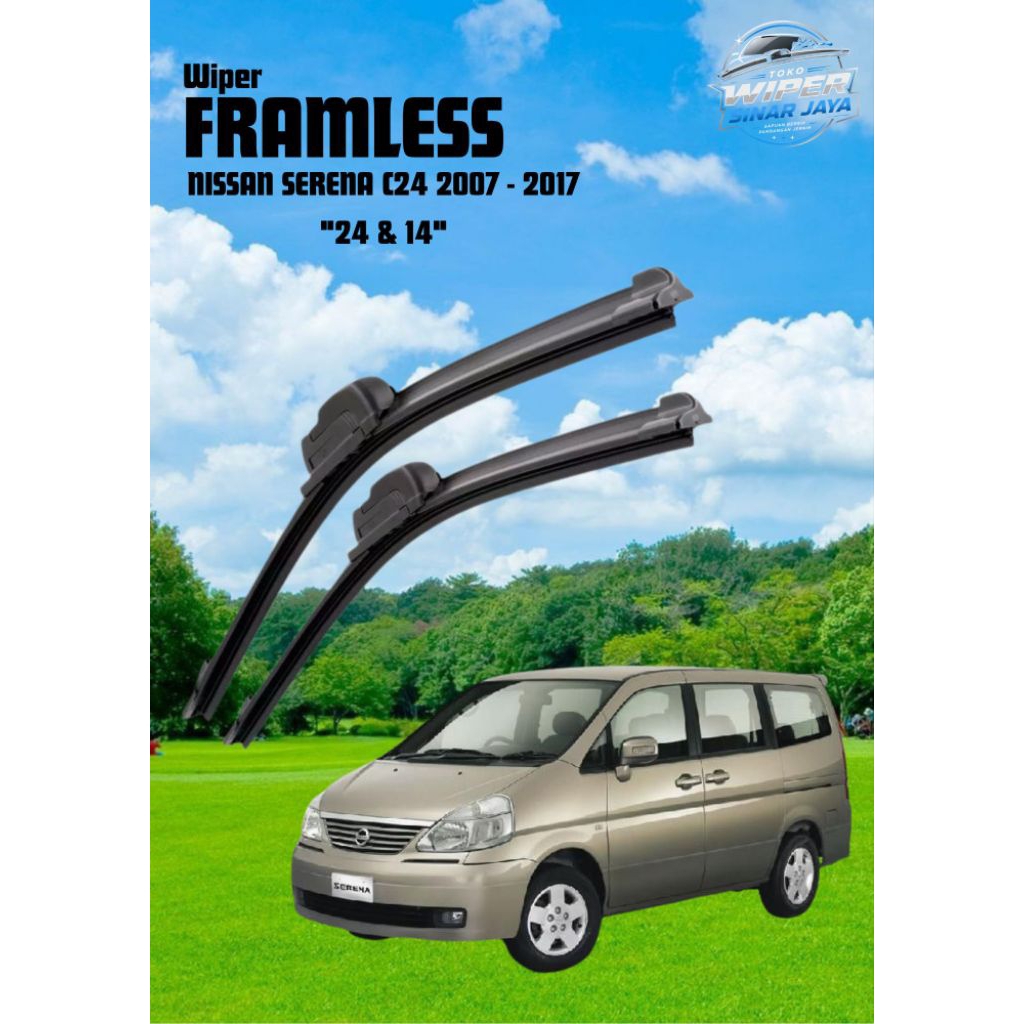 Wiper Nissan Serena C24 2007 - 2017