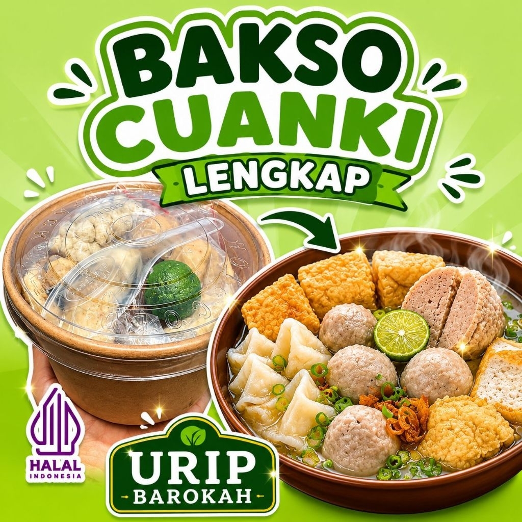 Paket Bakso Cuanki Lengkap isi Komplit Frozen Food Viral cuanki bakso kuah jajanan viral Makanan