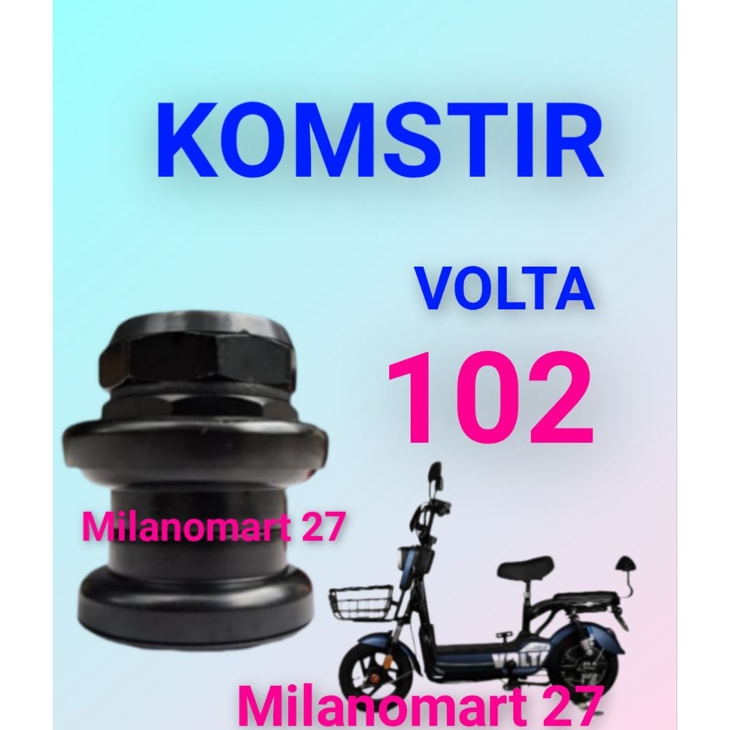 komstir sepeda listrik volta 102 kones komfork sepeda listrik volta 102