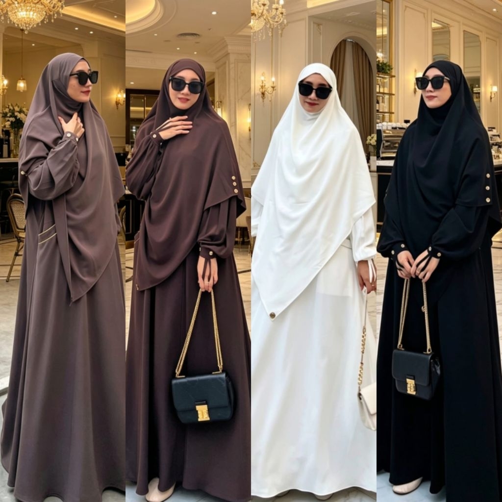 Alula set Syari umroh dan haji series by Velino