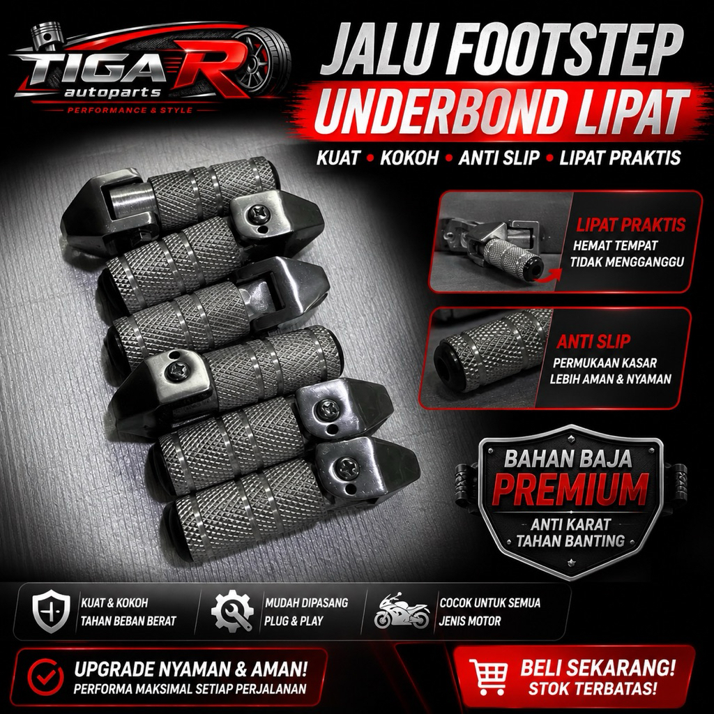 JALU UNDERBONE FOOTSTEP JALU LIPAT UNDERBONE