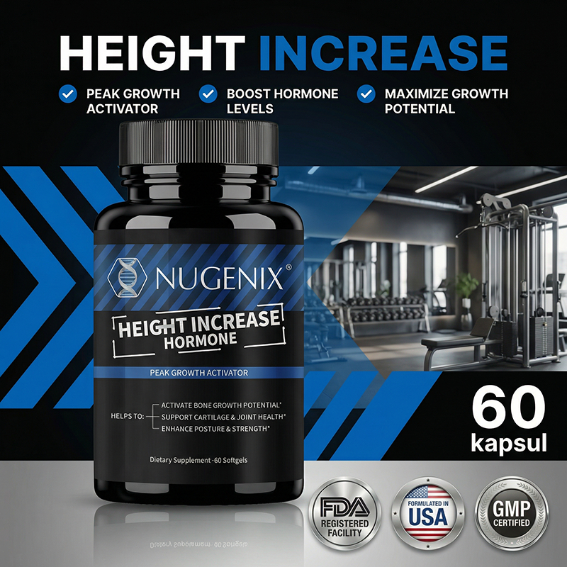 Nugenix Nutrisi Alami, Aman Mendukung Pertumbuhan & Perkembangan