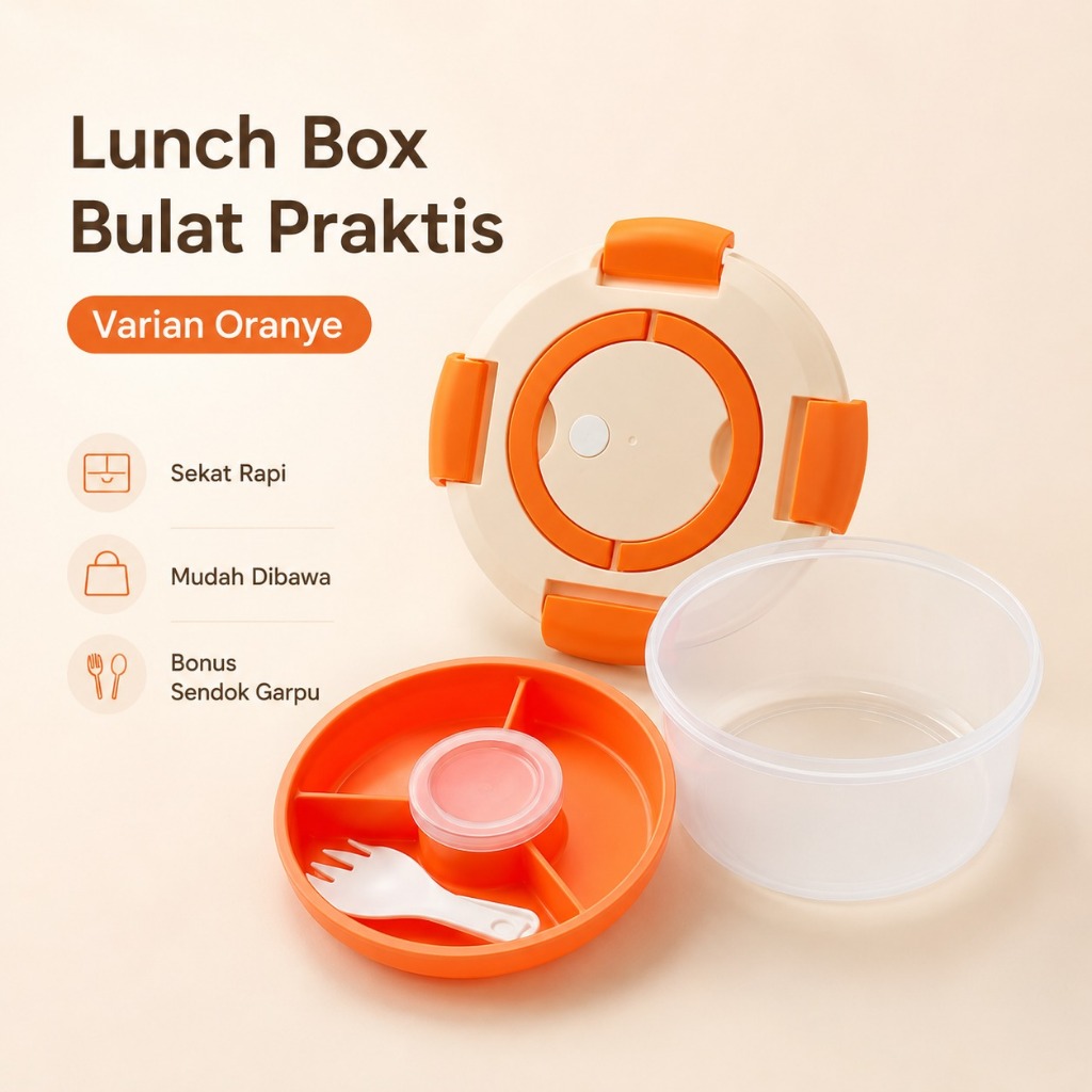 TNT - Rantang Bekal Makan Makanan Korea Style LB21