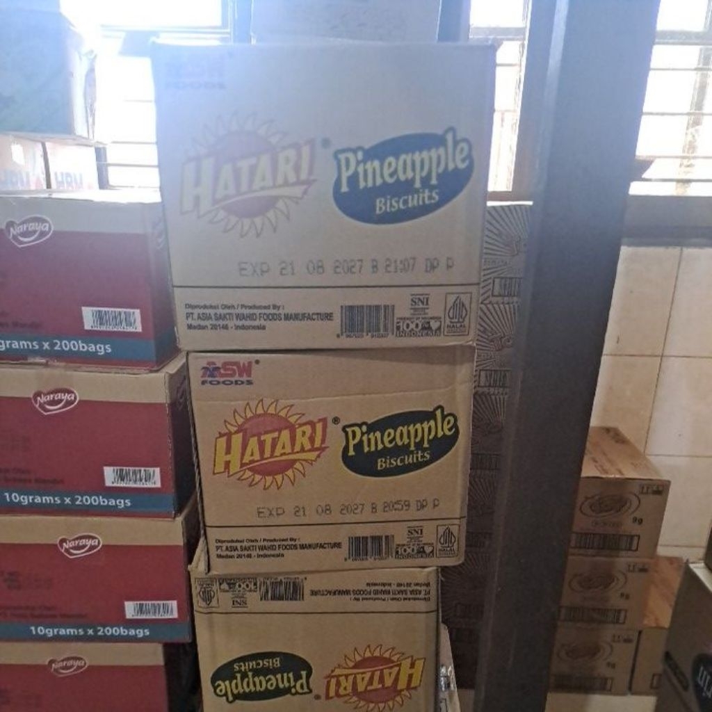 Hatari Pinapple Biscuits