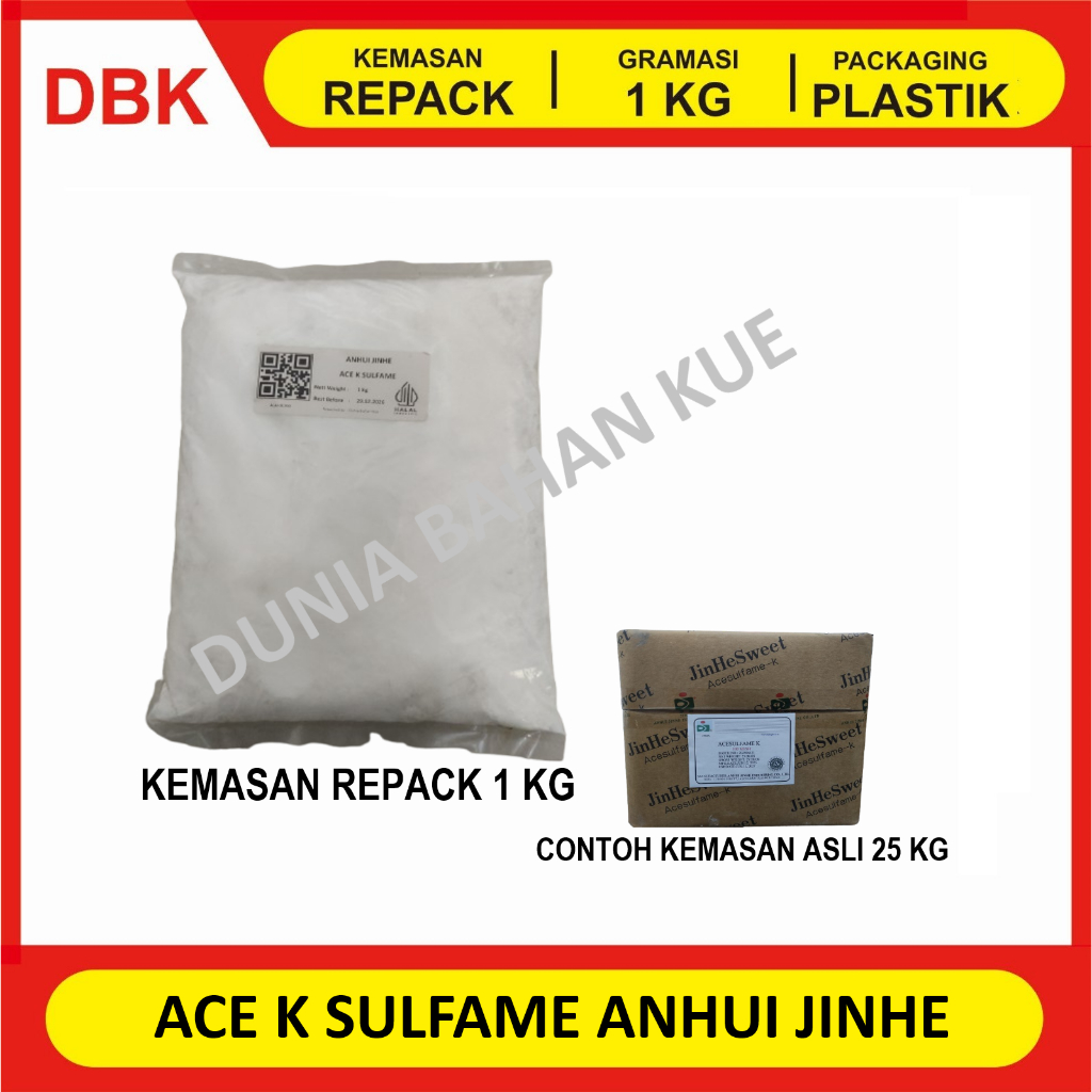 ACE K SULFAME ANHUI JINHE - REPACK 1 KG