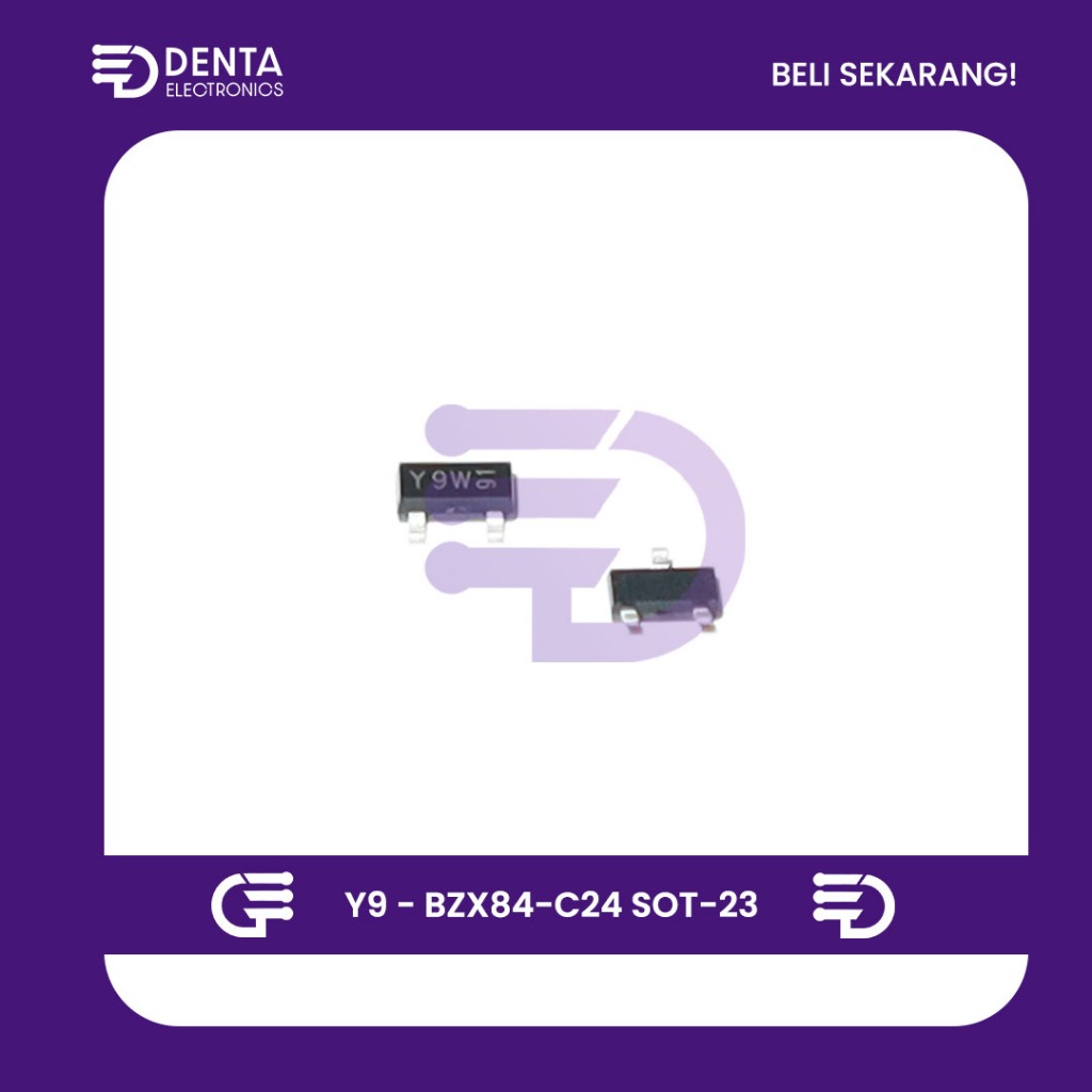 Y9 - BZX84-C24 SOT-23 - Komponen Elektronik