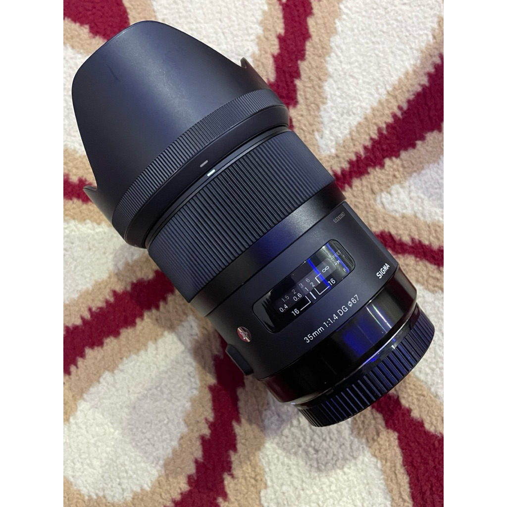 lensa sigma 35mm for Canon