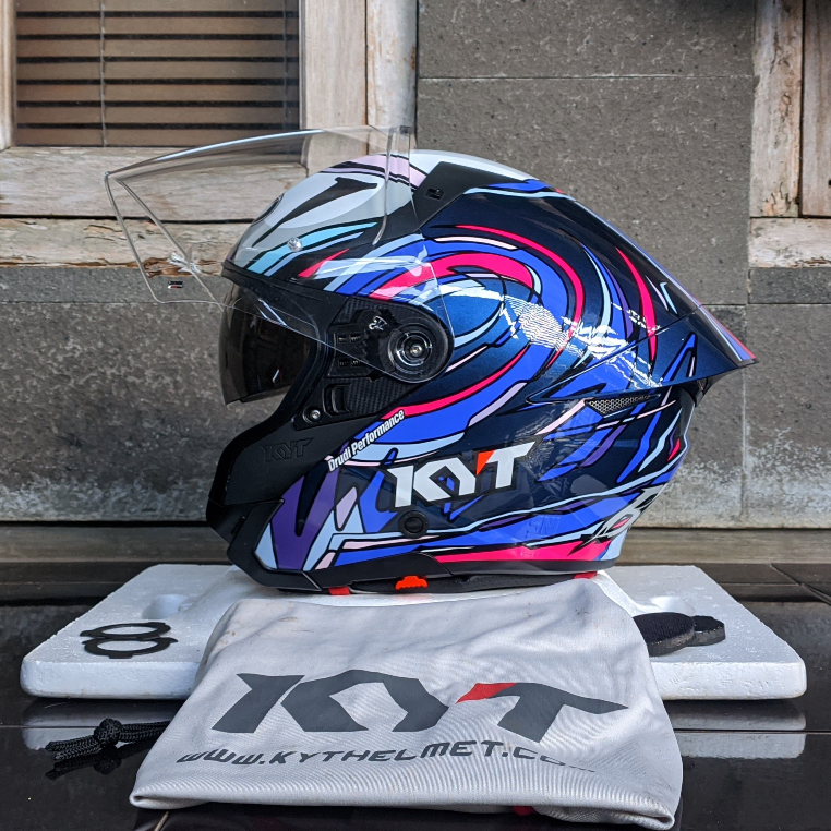 KYT TTR JET Bastianini | Size XXL | Rare Second Siap Pakai