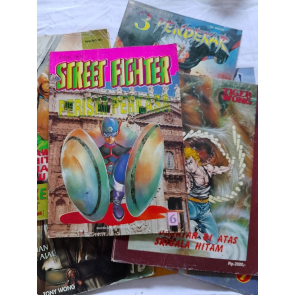 KOMIK SILAT LEBAR CAMPUR PAKET 9BUKU