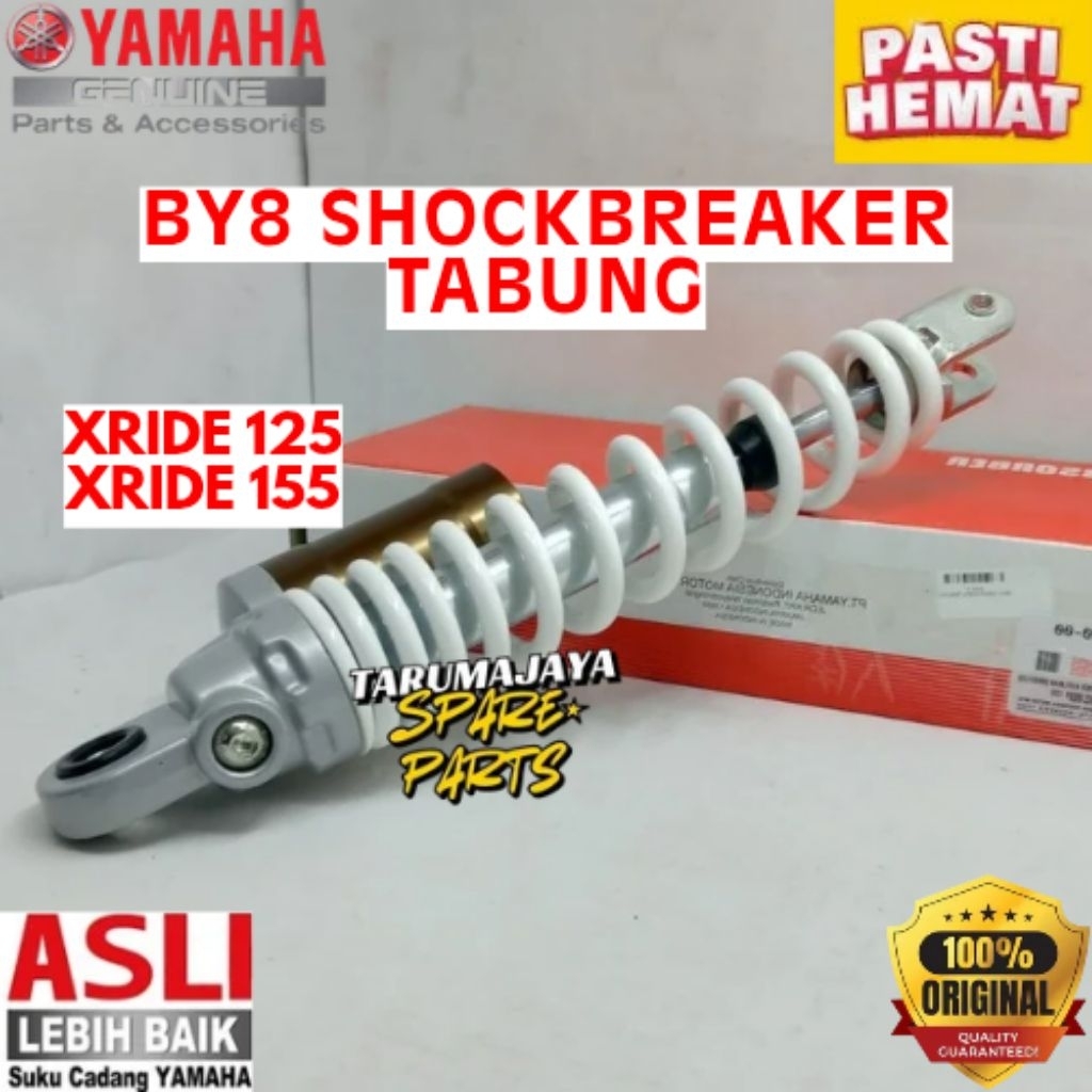 SHOCKBREAKER TABUNGORIGINAL YAMAHA KODE BYB, SHOCKBREAKER TABUNG XRIDE 125, SHOCKBREAKER XRIDE 125, 