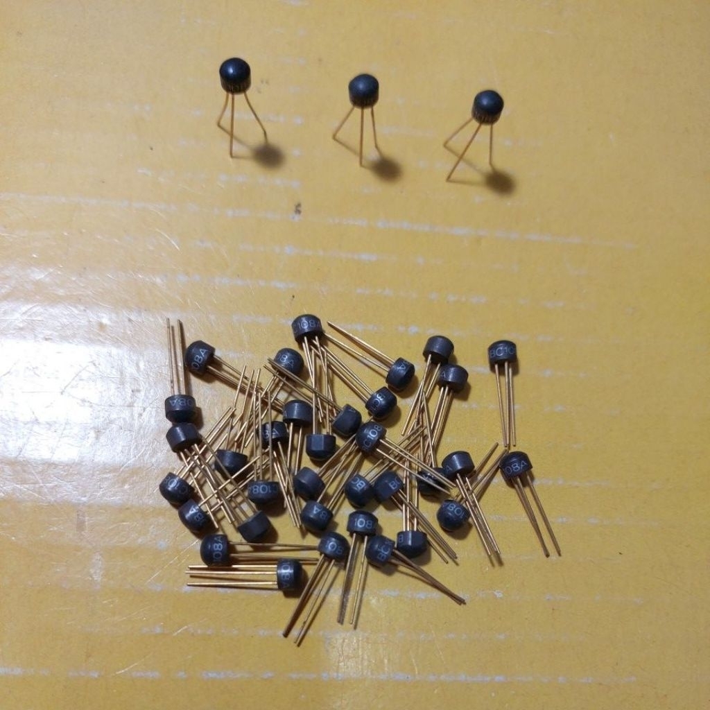 BC 108  TRANSISTOR GOLD SERIES ASLI ORI