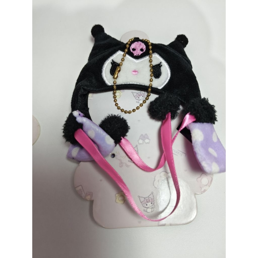 preloved sanrio kuromi cape 10cm doll clothes