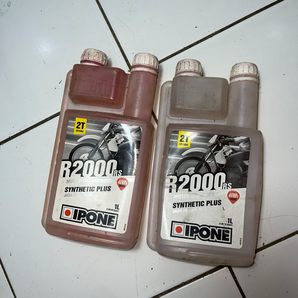 Botol oli ipone r2000 original bekas