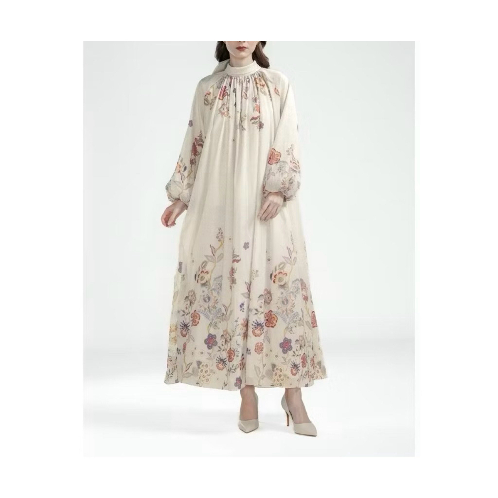 Benang Jarum X Raisa Benang Jarum Festive Finesse Tie Dress