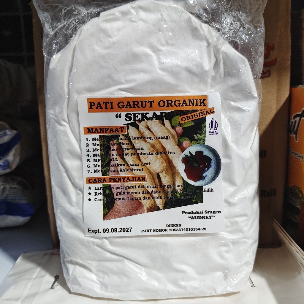 tepung garut /pati garut 500gram