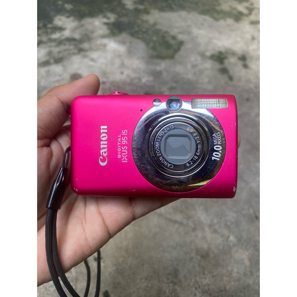 Digicam canon Ixus 115 hs 105 is 95 is  95 is pink