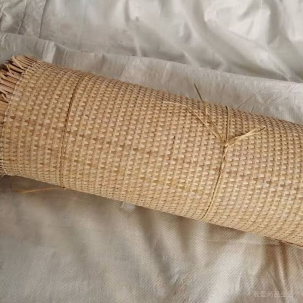 TERMURAH ANYAMAN ROTAN ROLL RAPAT 15METER/WEBBING ROTTAN ROLL
