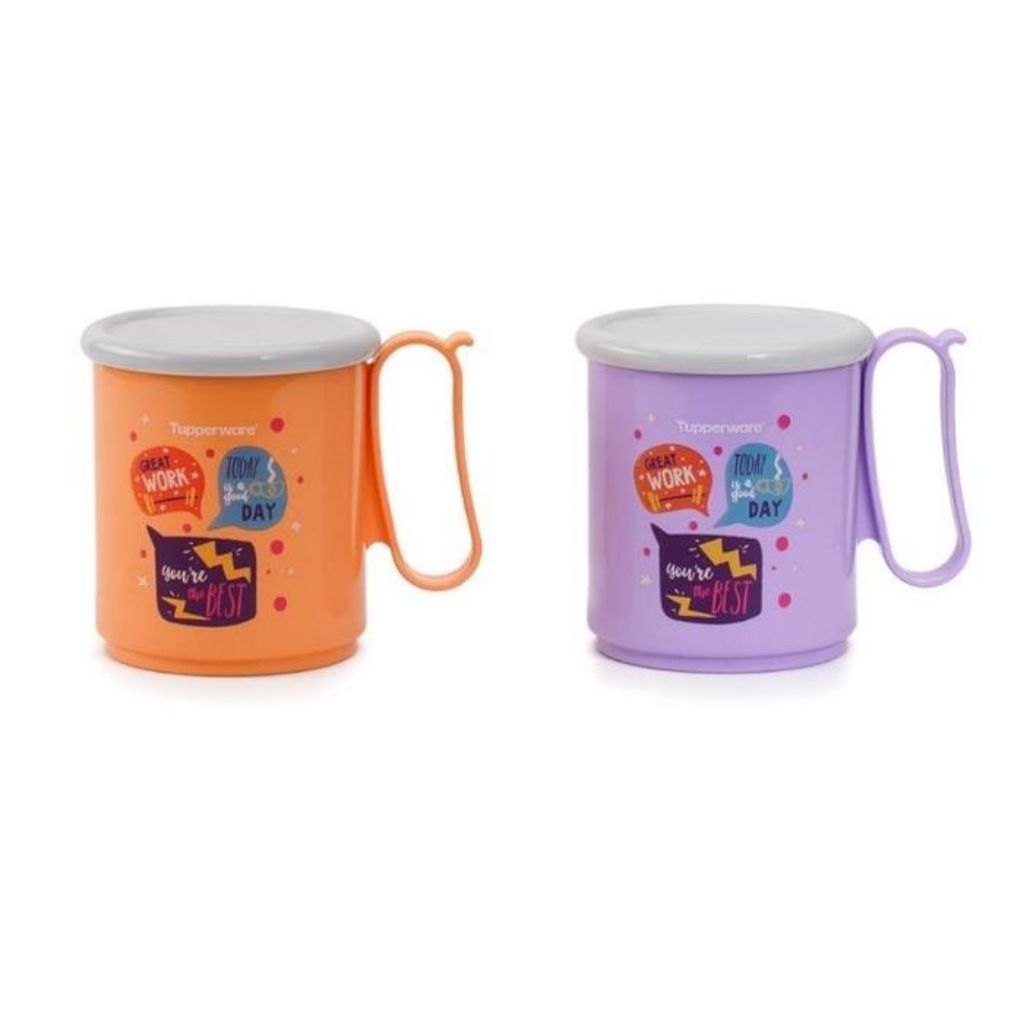 mug jumbo 600ml baru original tupperware cangkir jumbo gelas jumbo