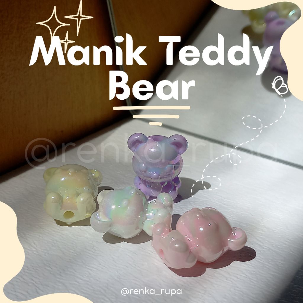 MANIK TEDDY BEAR | BAG CHARM TEDDY BEAR | Baca Deskripsi ‼️