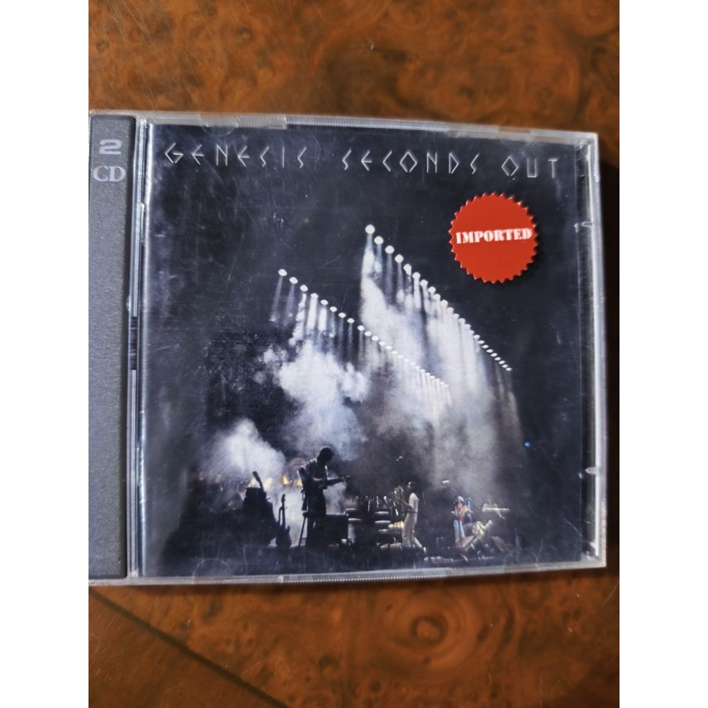 CD Musik original GENESIS Seconds Out isi 2 disk
