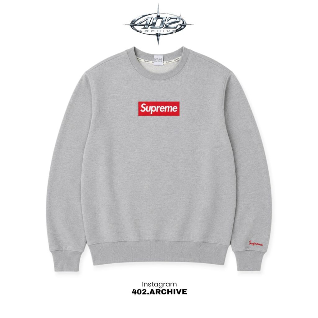 crewneck supreme fashion prelove second