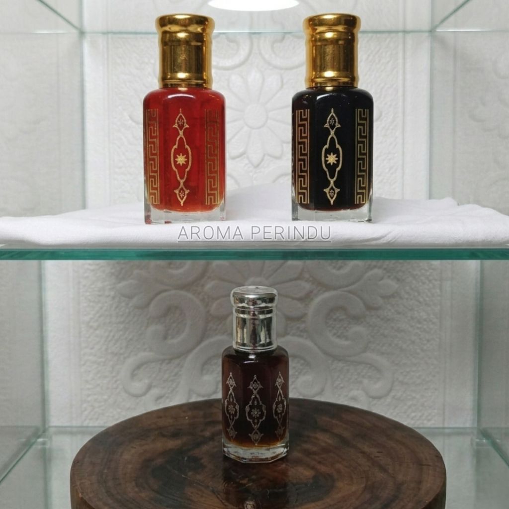 Jafaron Merah Misik Hitam Gaharu vip Asli Bibit Super 100% Original Import 12ml Premium