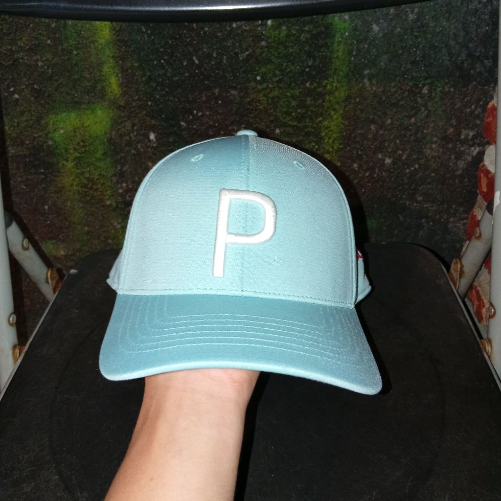 Topi Puma Golf P Cap Circle K Limited Edition Like New Ori - Snapback Hat