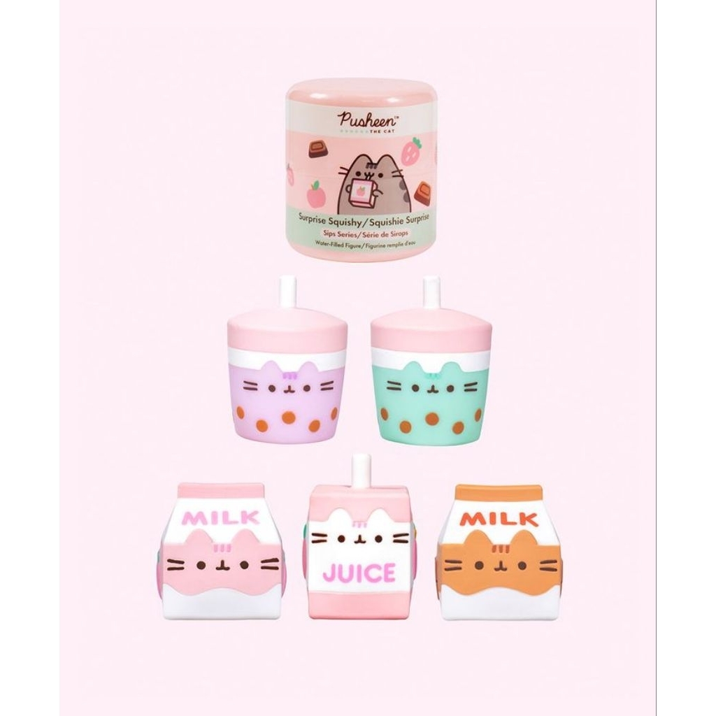 Surprise Squishy Pusheen The Cat Pink Version (Pre-loved)