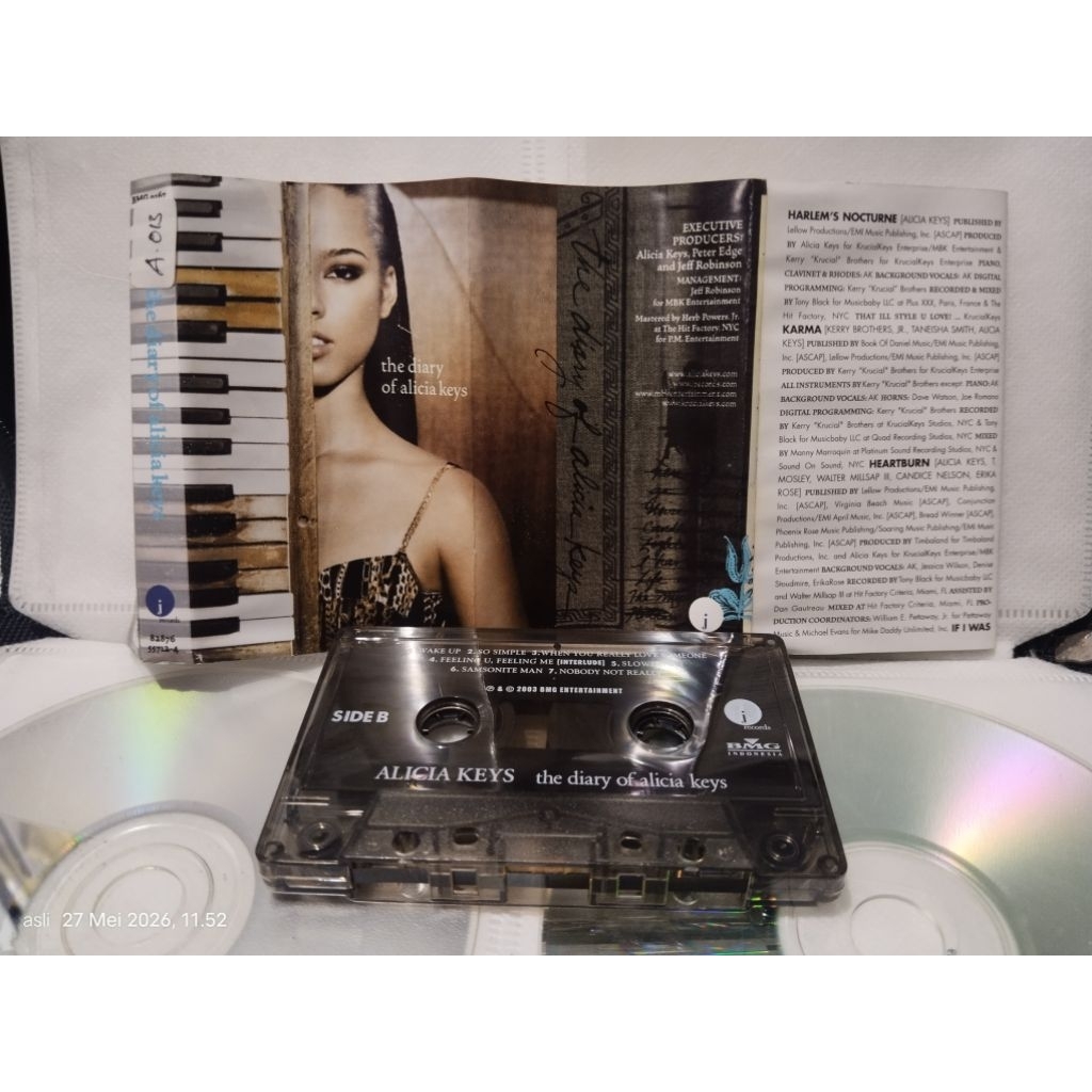 kaset pita Alicia keys _ the diary of alicia keys