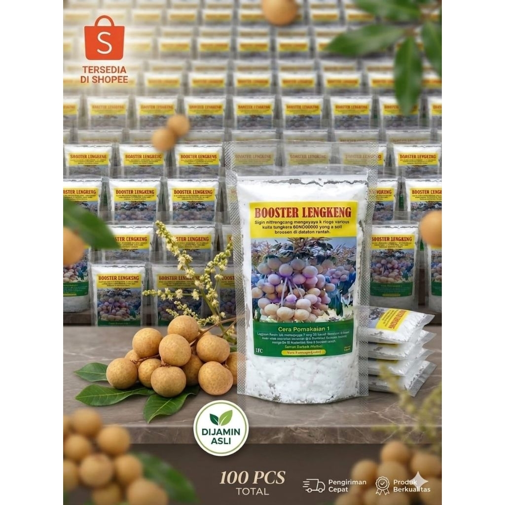 Booster Kelengkeng 100 pcs(1 karung 25 kg)