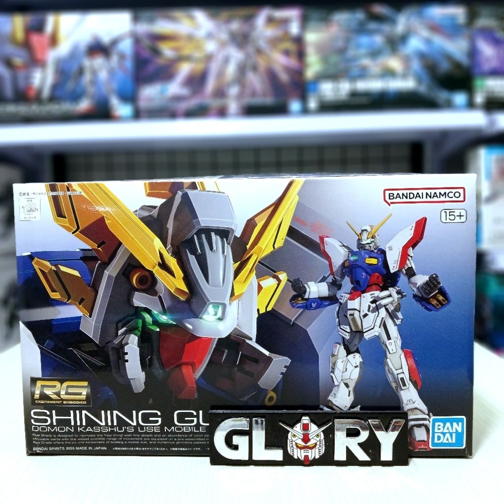 BANDAI RG 1/144 SHINING GUNDAM