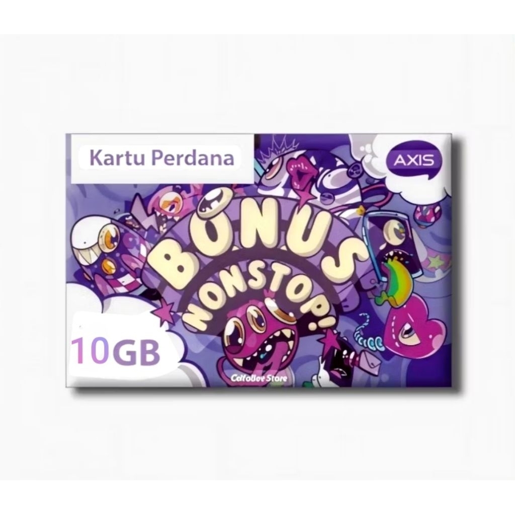 KARTU PERDANA AXIS 10GB (3GB+7GB) NASIONAL EXP MEI 2027