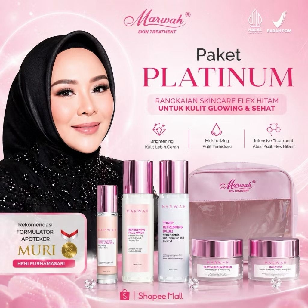 PAKET MARWAH SKINCARE//SKINCARE MARWAH LENGKAP