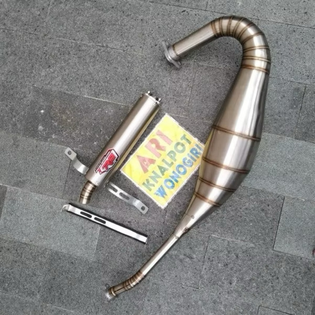 KNALPOT R9 NINJA RR NINJA R NINJA 2 TAK KNALPOT RACING NINJA STENLIS
