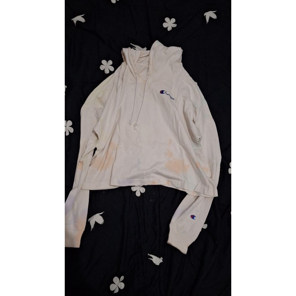 preloved second hoodie champion tie dye