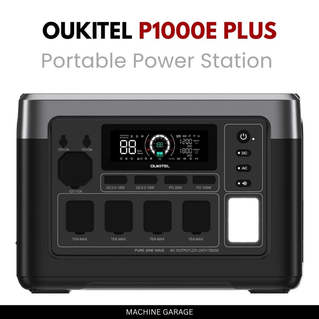 OUKITEL P1000E PLUS Portable Power Station