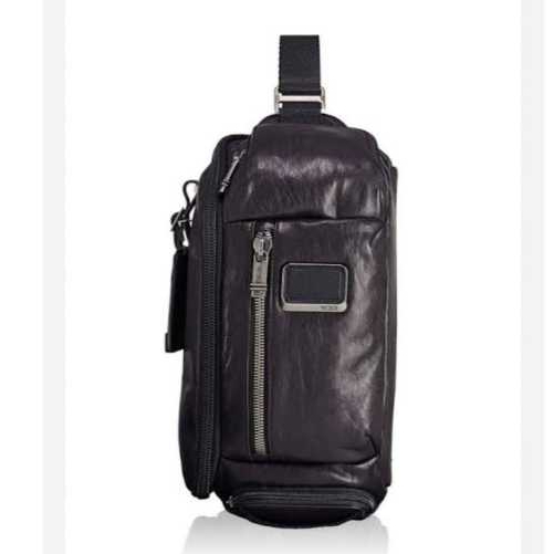Tumi Alpha Bravo Leather Kelley Dompet Kulit Premium