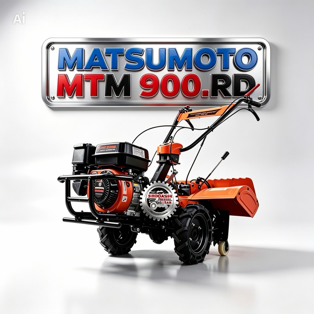 RTH MTM900RD 8PK Mesin pembuat bedengan, pembersih gulma, dangir, penggembur kebun dll