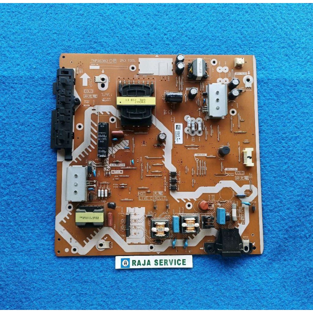 psu tv panasonic TH-43ES630G power supply regulator mesin ps