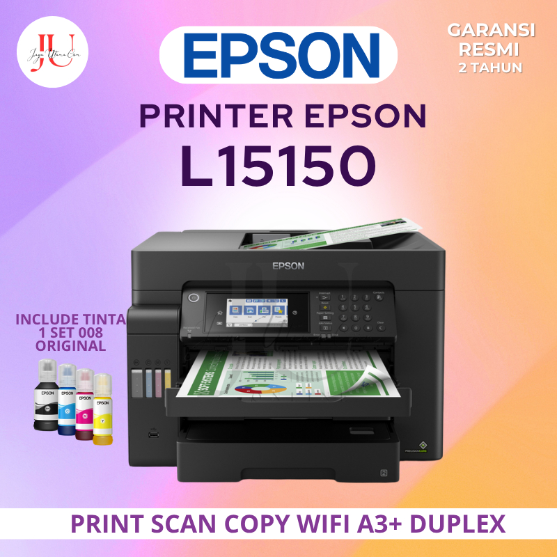 EPSON Ecotank Printer L15150 A3 Wifi Duplex All-In-One Ink Tank Printer