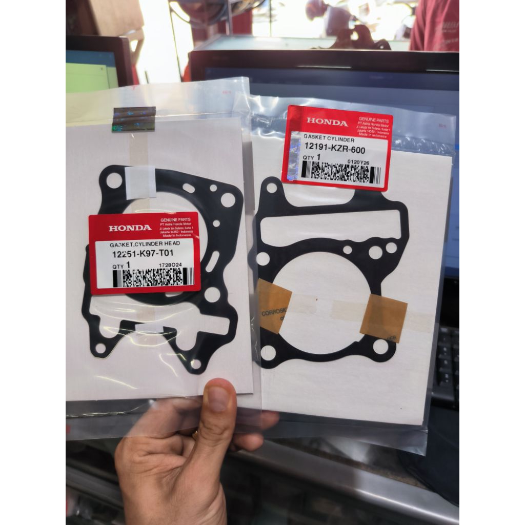 PAKING BLOK HEAD VARIO 150 PCX 150 HONDA AHM ORIGINAL